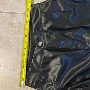 Pleather pants size small NWOT